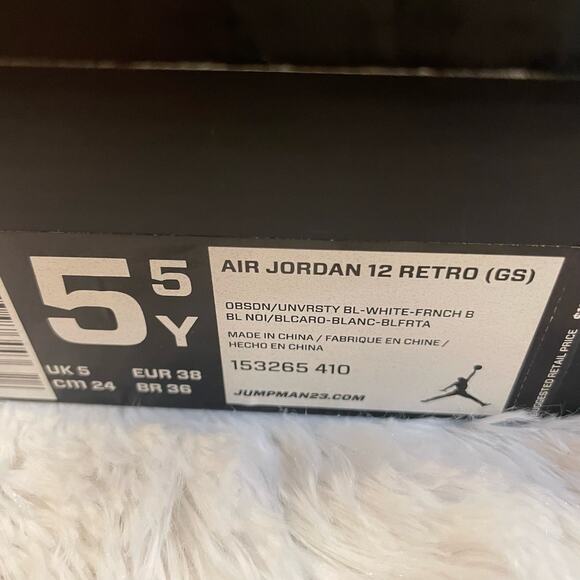 Nike Air Jordan Retro 12 Indigo Size 5.5 - Picture 16 of 16